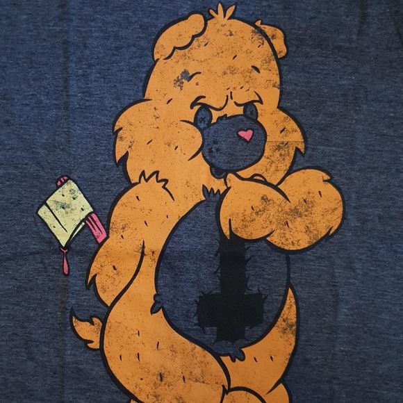 🦇 Evil Care Bears Satanic T Shirt 🦇 - Picture 2 of 4